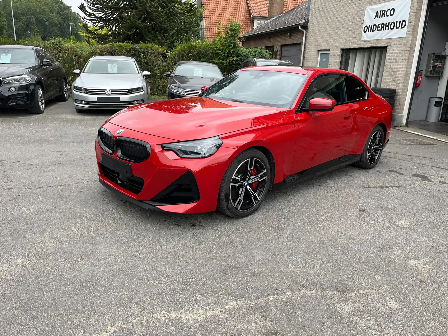 BMW 220 220i Coupe Aut. Piros - 1