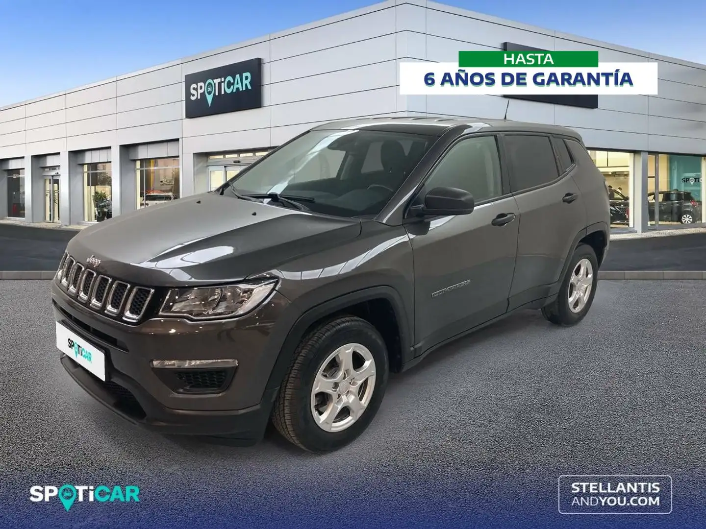 Jeep Compass 1.3 Gse T4 96kW (130CV)  MT FWD Sport Gris - 1