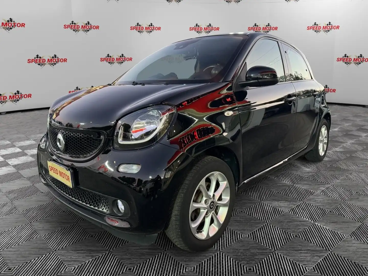 smart forFour forfour 90 Turbo Passion, RETROCAMERA, PRONTA CON Noir - 2