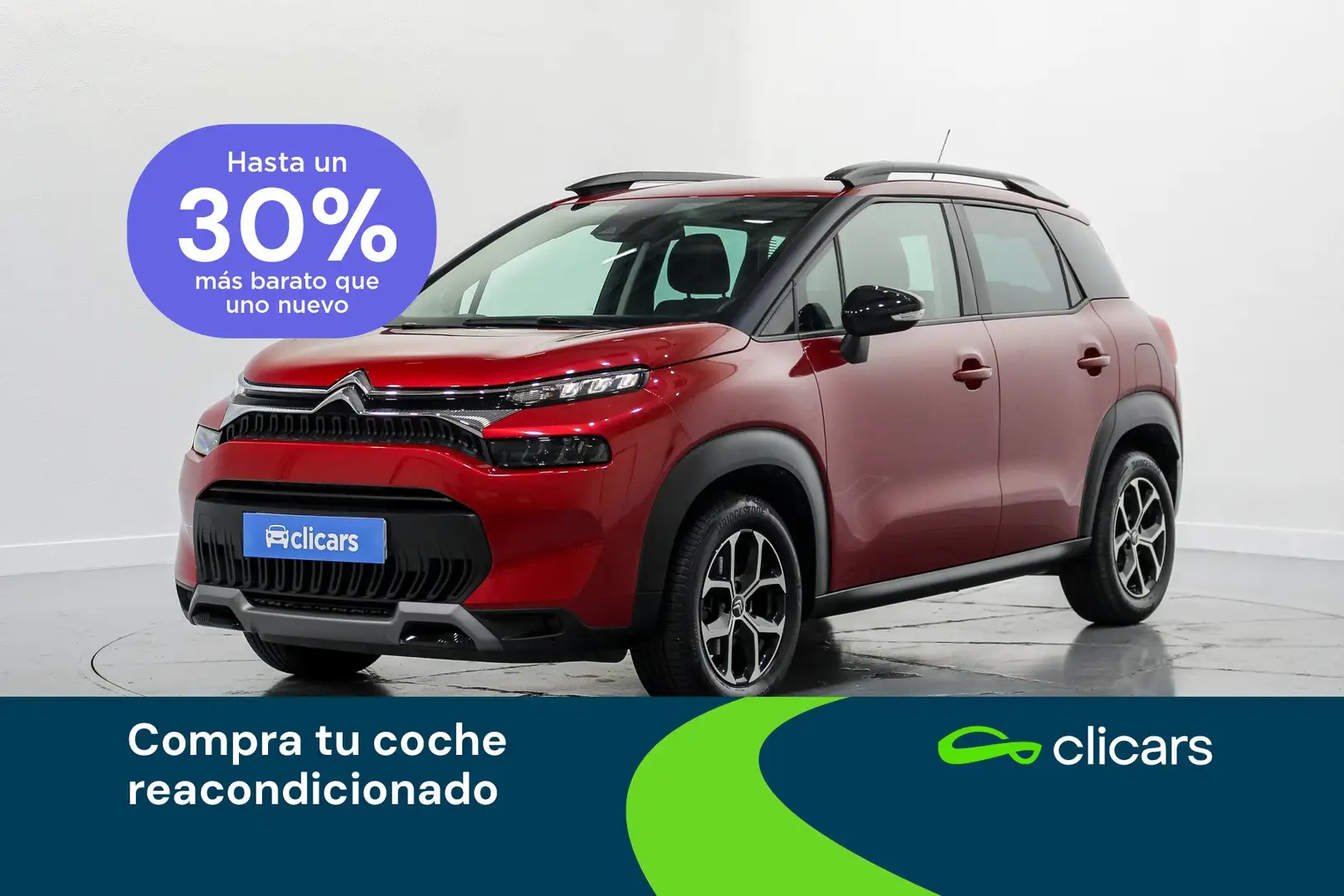 Citroen C3 Aircross Puretech S&S Plus 110 Red - 1