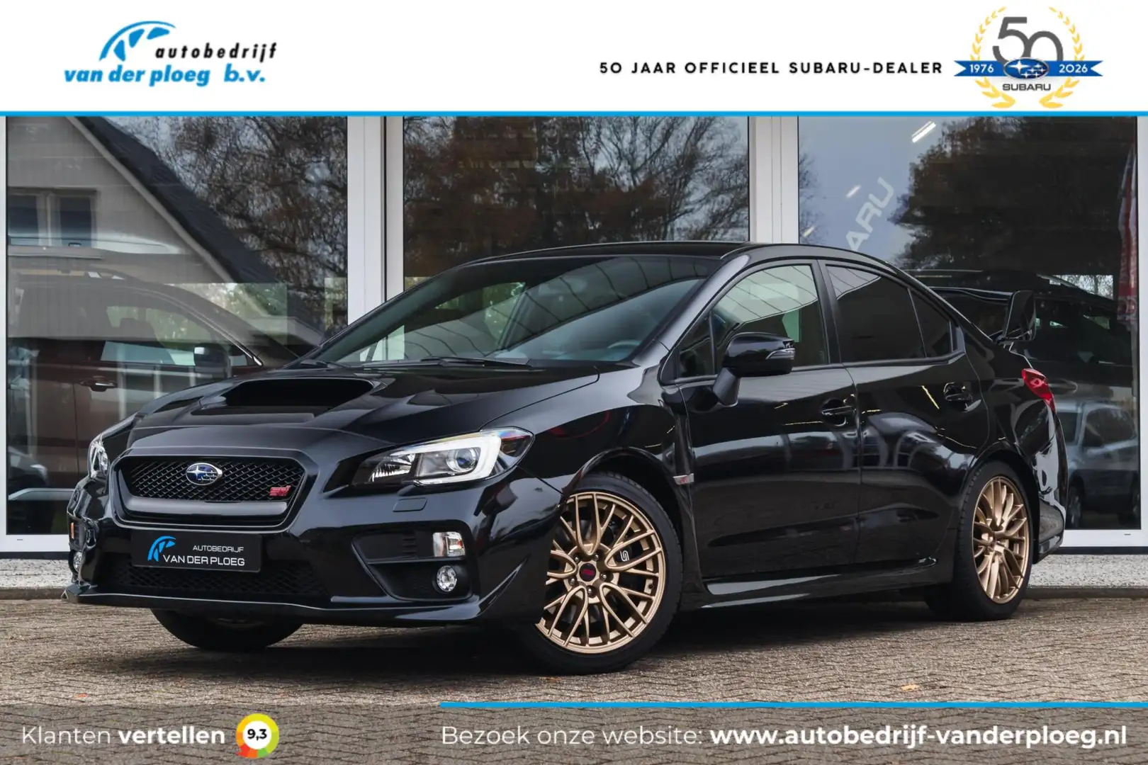 Subaru WRX STI 2.5T 300PK Sport | 5750 KM! | Schwarz - 1
