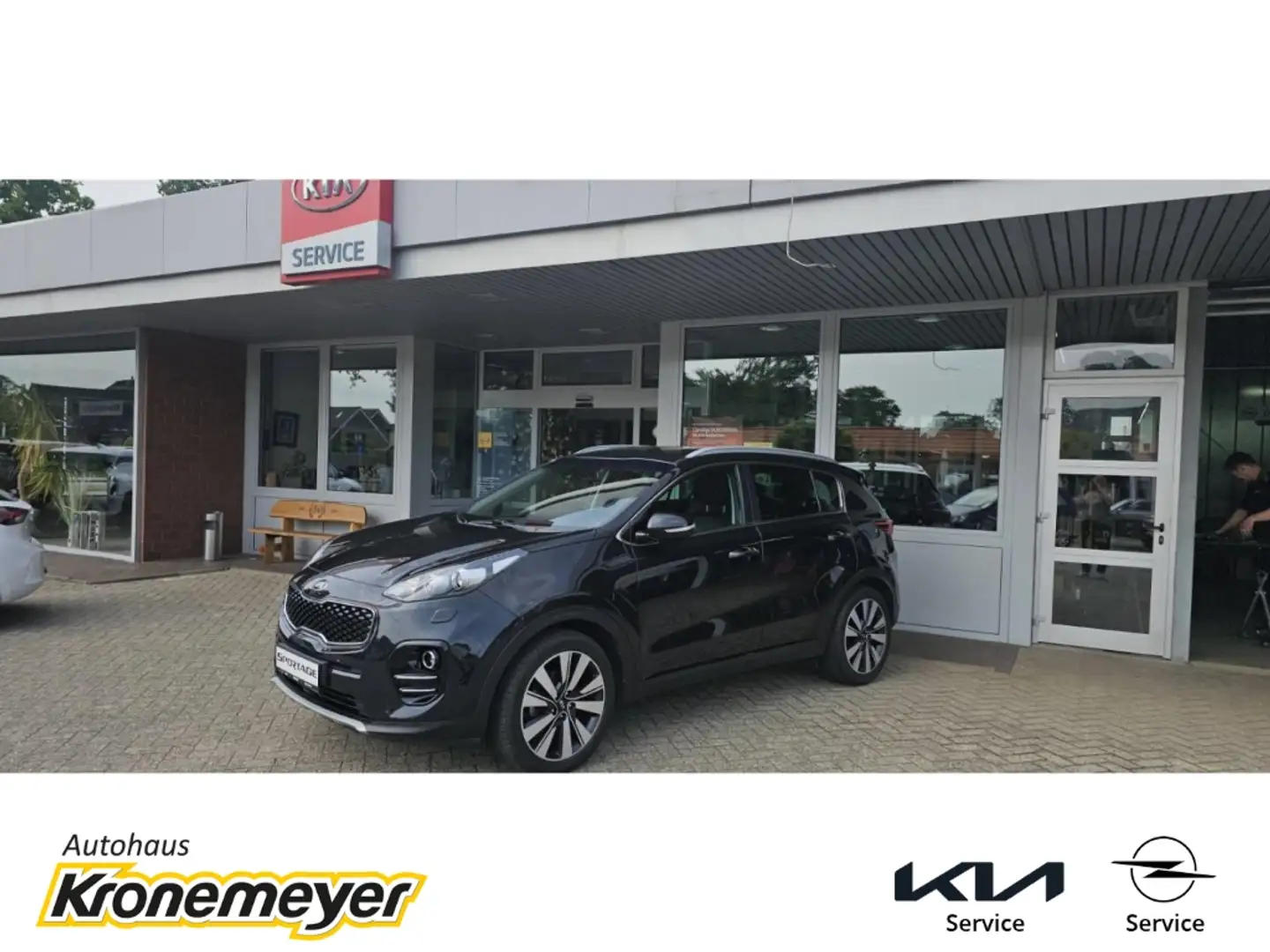 Kia Sportage 1.6 T-GDI 48V 2WD Spirit Technik-Paket Navi Bi-Xen Schwarz - 1