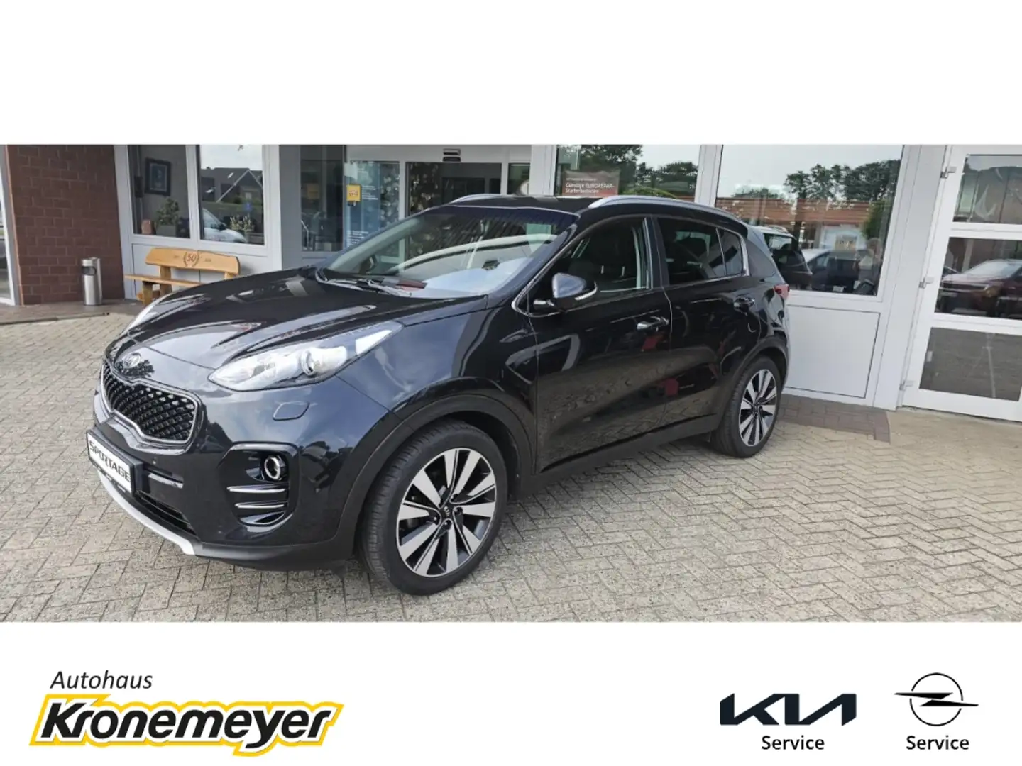 Kia Sportage 1.6 T-GDI 48V 2WD Spirit Technik-Paket Navi Bi-Xen Schwarz - 2