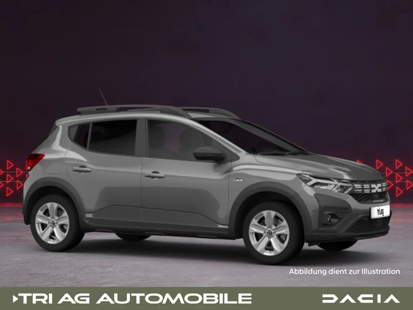 Dacia Sandero Stepway Expression TCe 90 CVT Automatik Grijs - 2