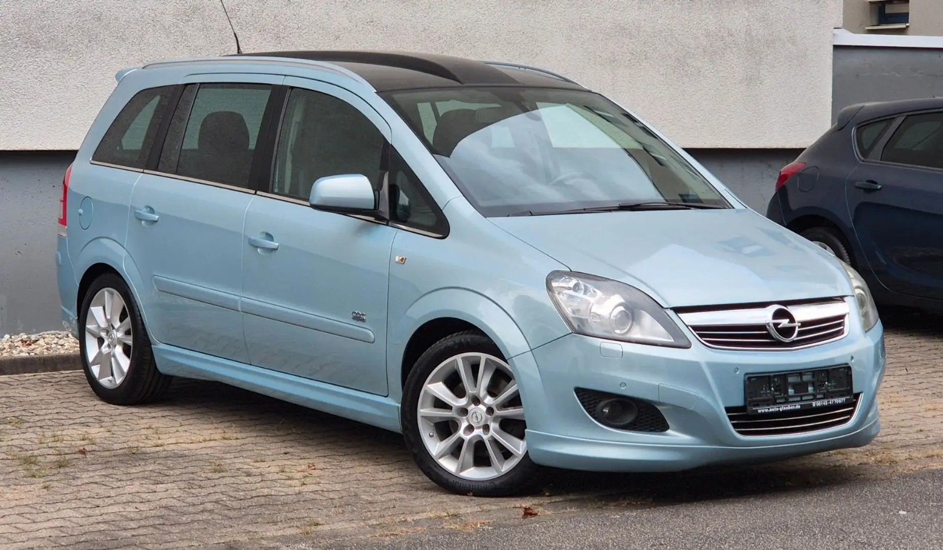 Opel Zafira B 1.9 CDTI OPC LINE/XENON/PANO/PDC/SHZ Blau - 1