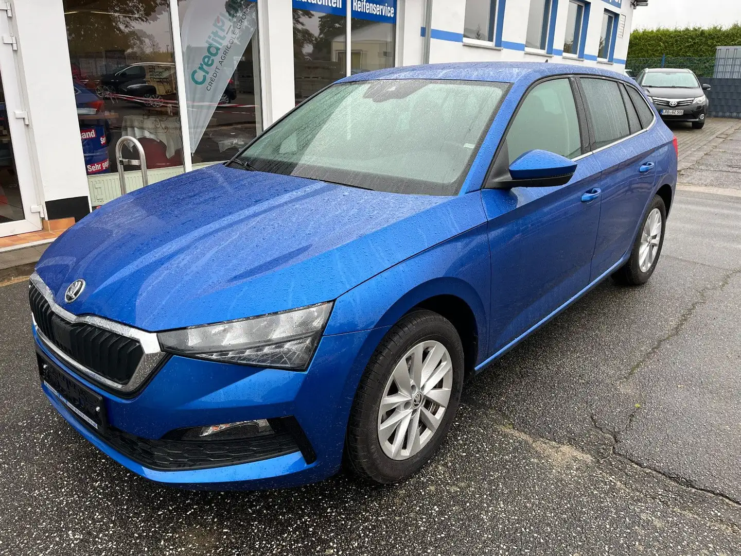 Skoda Scala 1,0 TSI*Style*Navi/Klimaaut./1.Hand/LED/SH Blau - 1