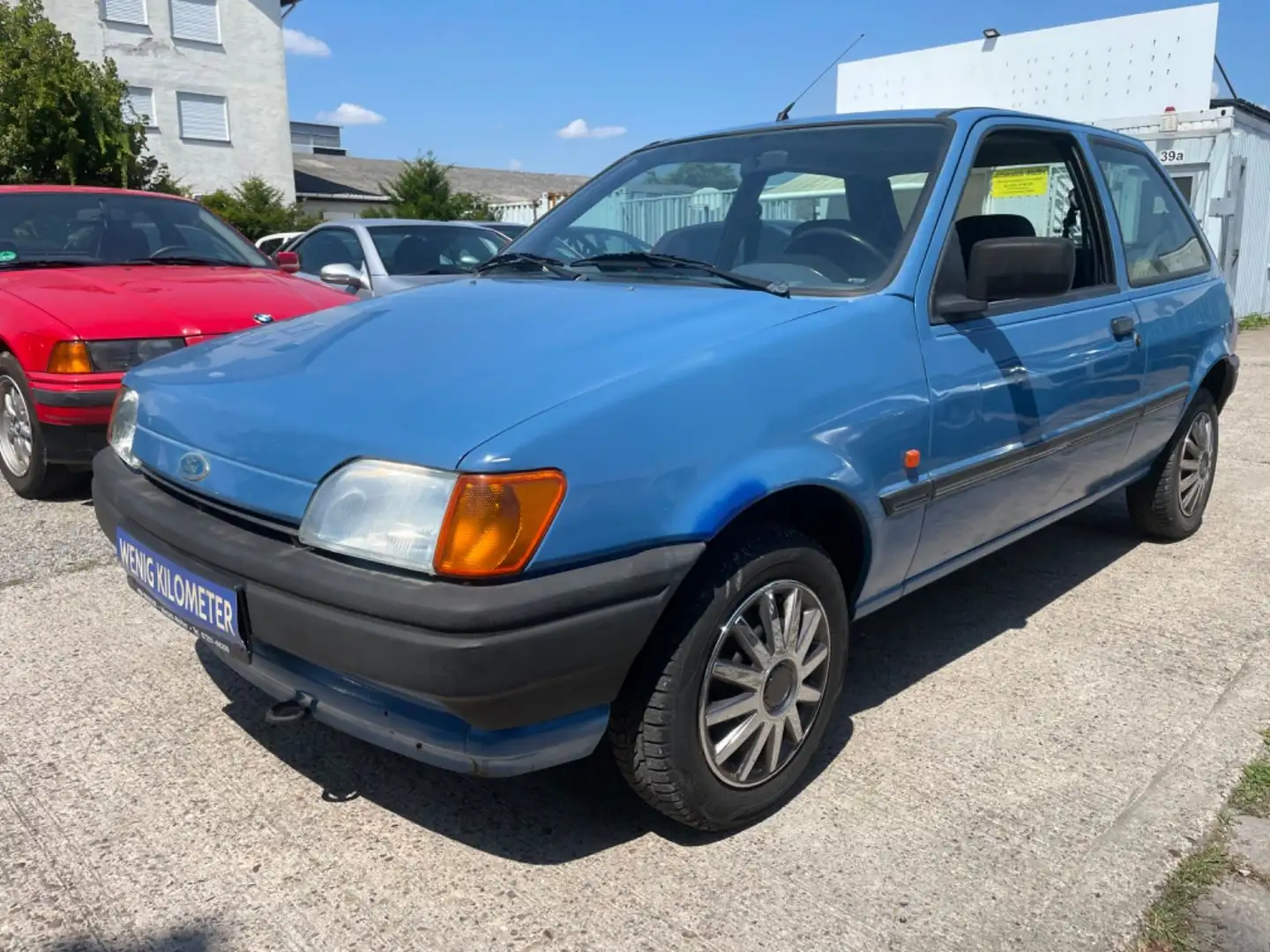 Ford Fiesta 1,1 GFJ NUR 127.402 KM !!! KAT NEU !!! Bleu - 1