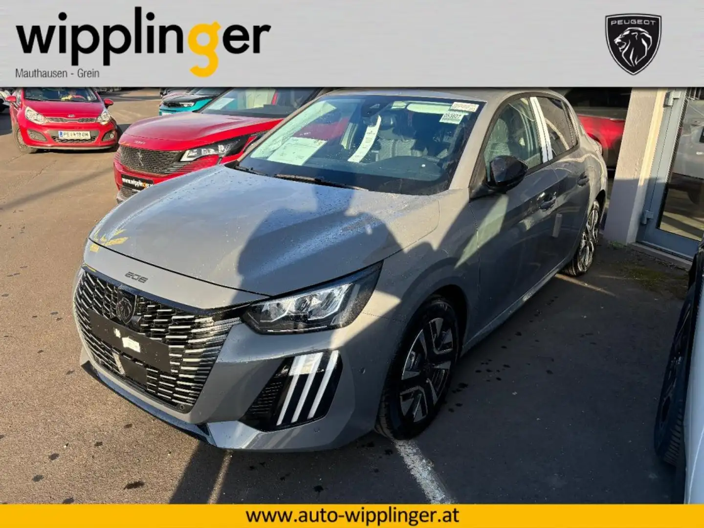 Peugeot 208 Allure Pure Tech 100PS 6G Grau - 1