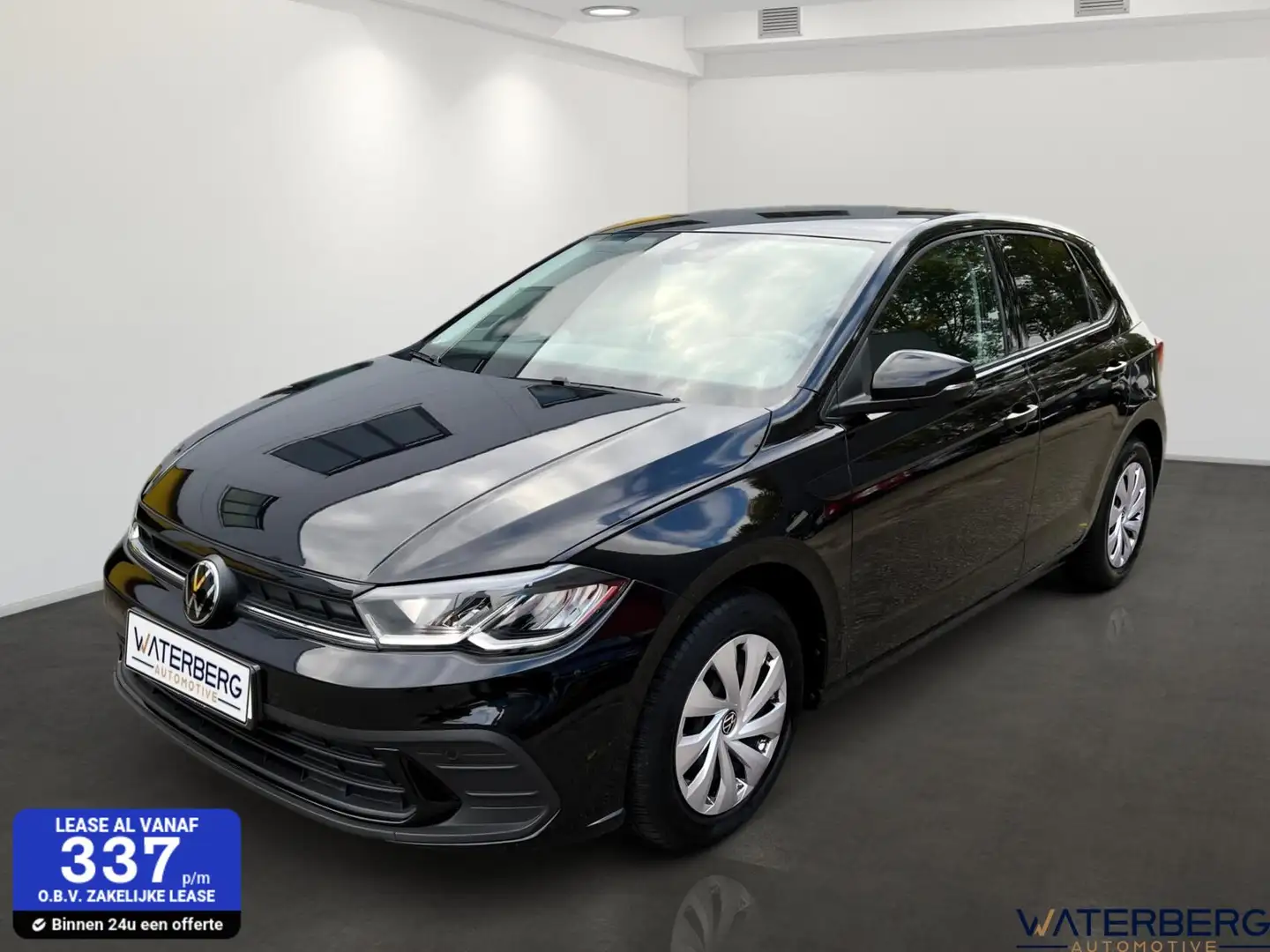Volkswagen Polo 1.0 TSI DSG*Apple Carplay*Virtual*Keyless*Lane Ass Zwart - 1