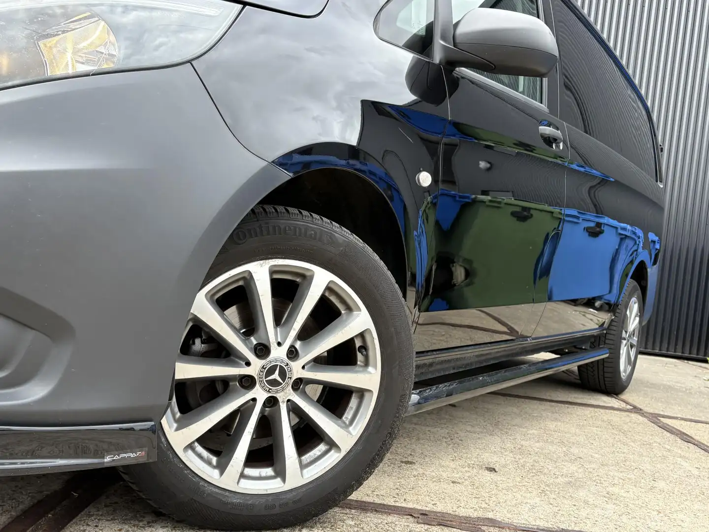 Mercedes-Benz Vito 111 CDI Functional Lang | Camera | Velgen | Sideba Zwart - 2