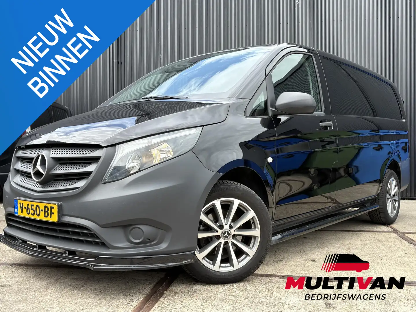 Mercedes-Benz Vito 111 CDI Functional Lang | Camera | Velgen | Sideba Zwart - 1