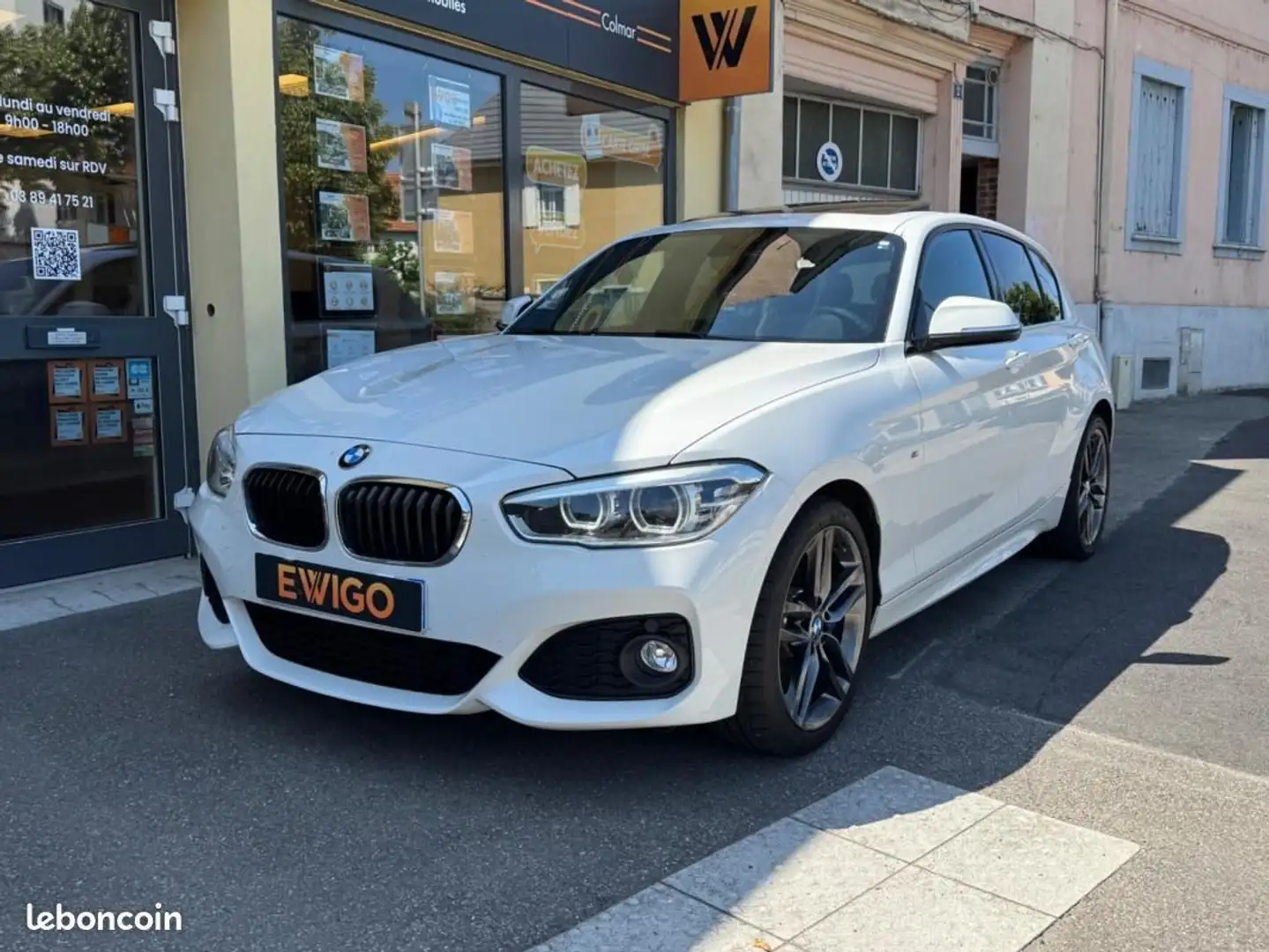 BMW 120 2.0 120D 190 M-SPORT XDRIVE BVA GARANTIE 6 MOIS Blanc - 2