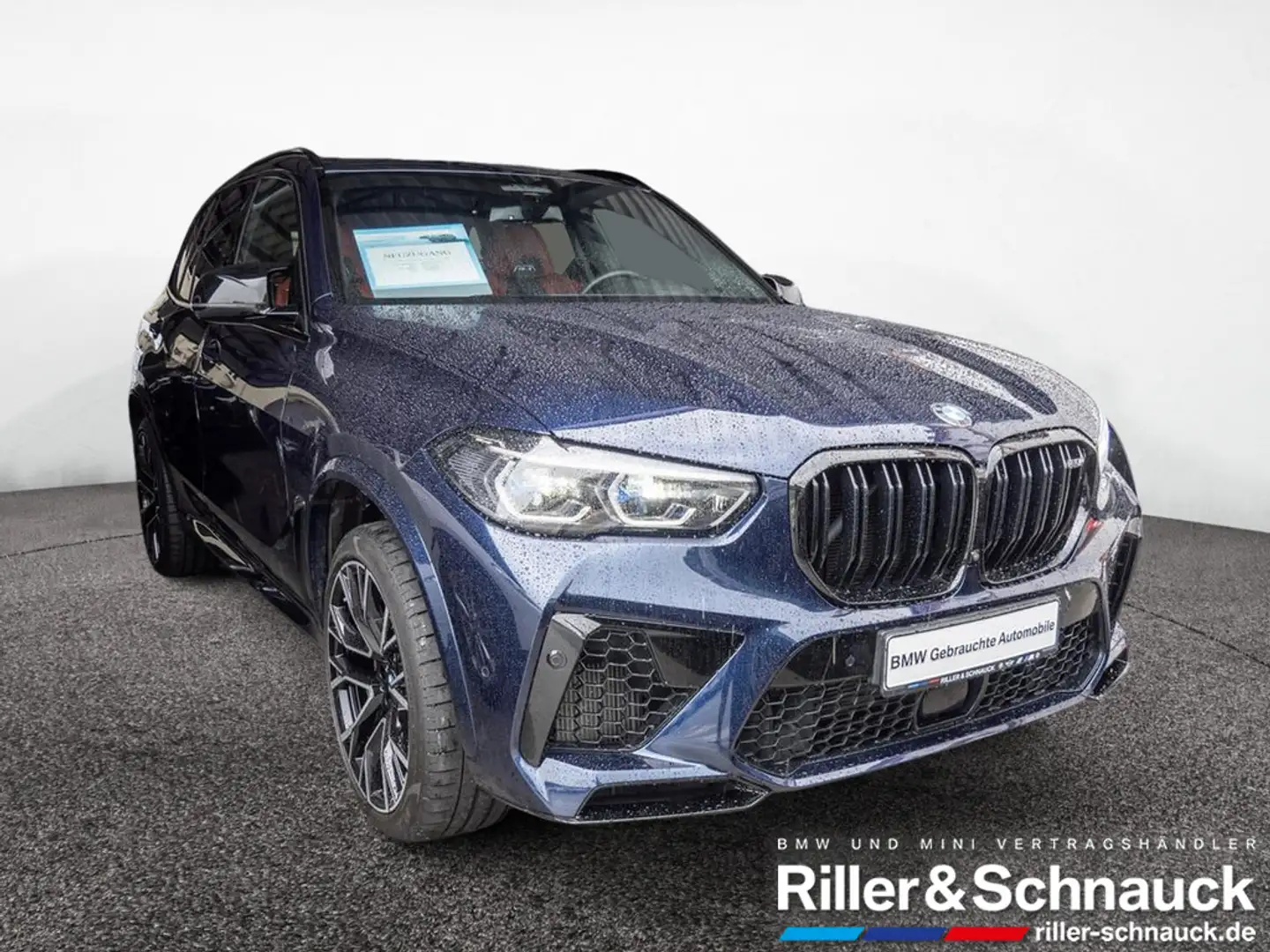 BMW X5 M Competition M-DRIVER+PANO-SKY+LASER+DRIV Blau - 2
