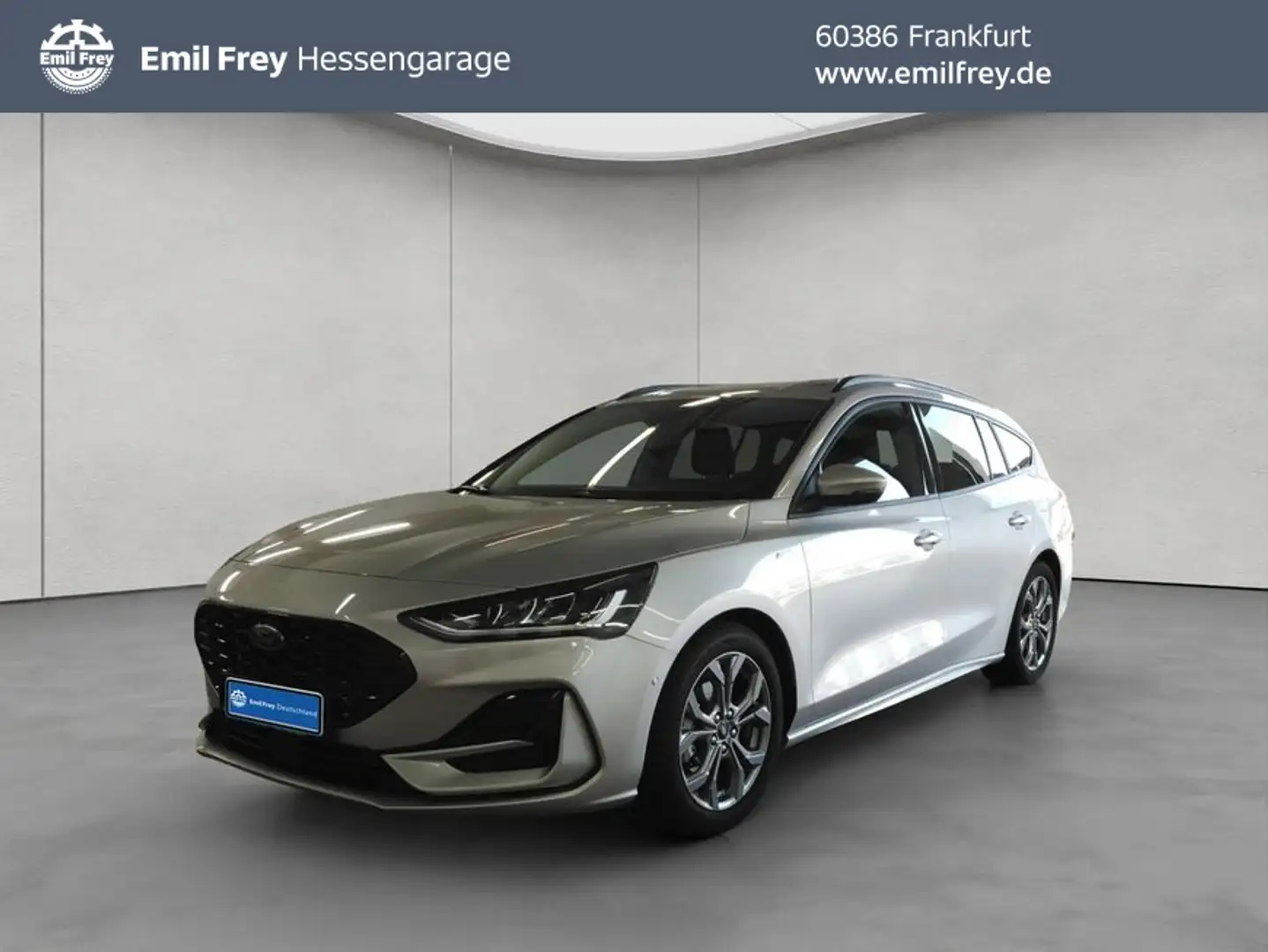 Ford Focus Turnier 1.0 EcoBoost Hybrid ST-LINE X Silber - 1