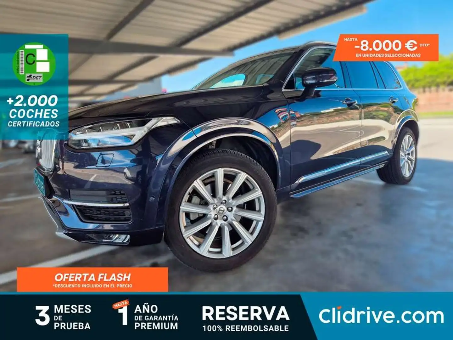 Volvo XC90 D5 Inscription AWD 225 Aut. Noir - 1