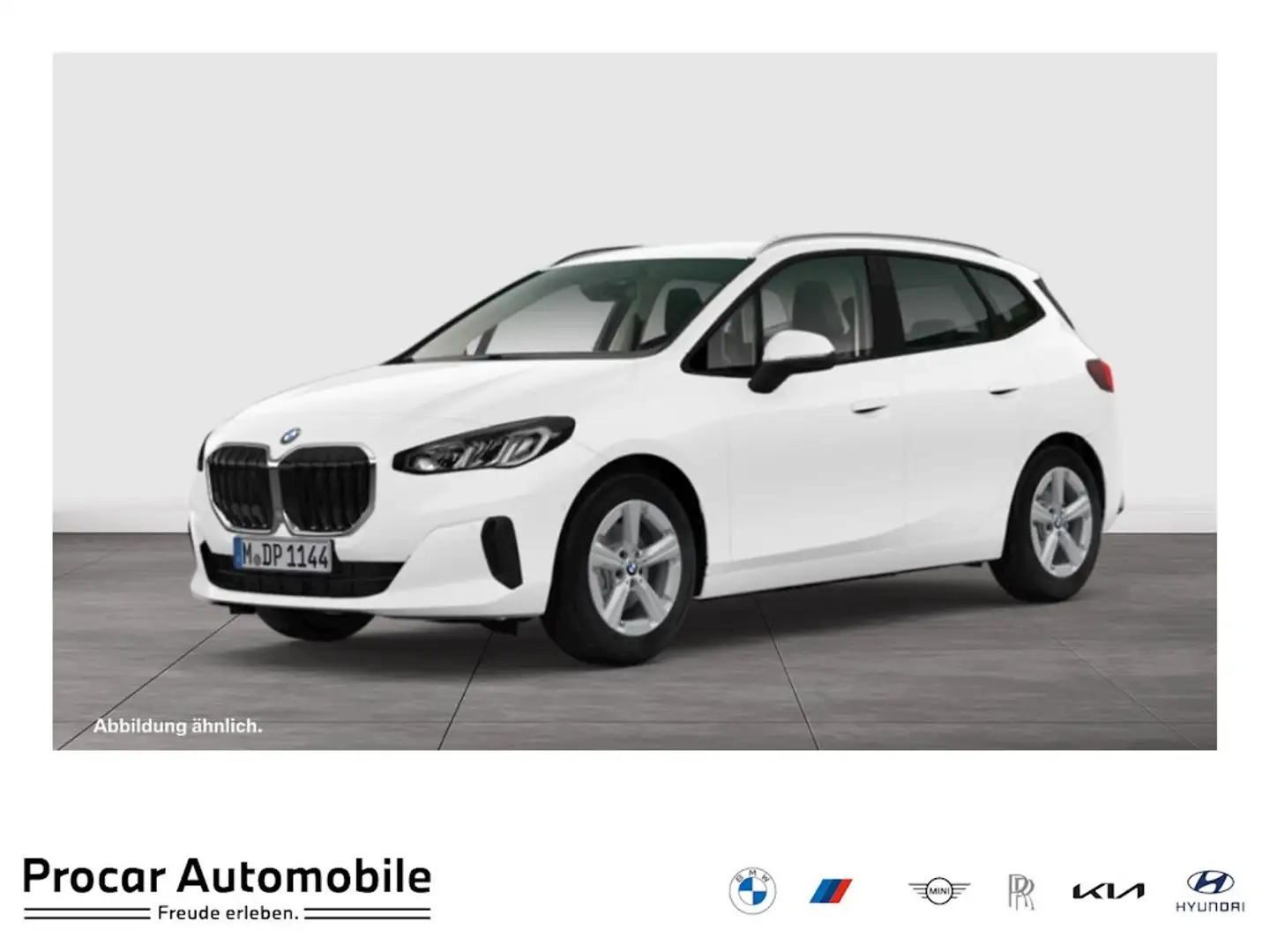 BMW 218 d Active Tourer ACC RFK LED Sound Syst. DAB Weiß - 1