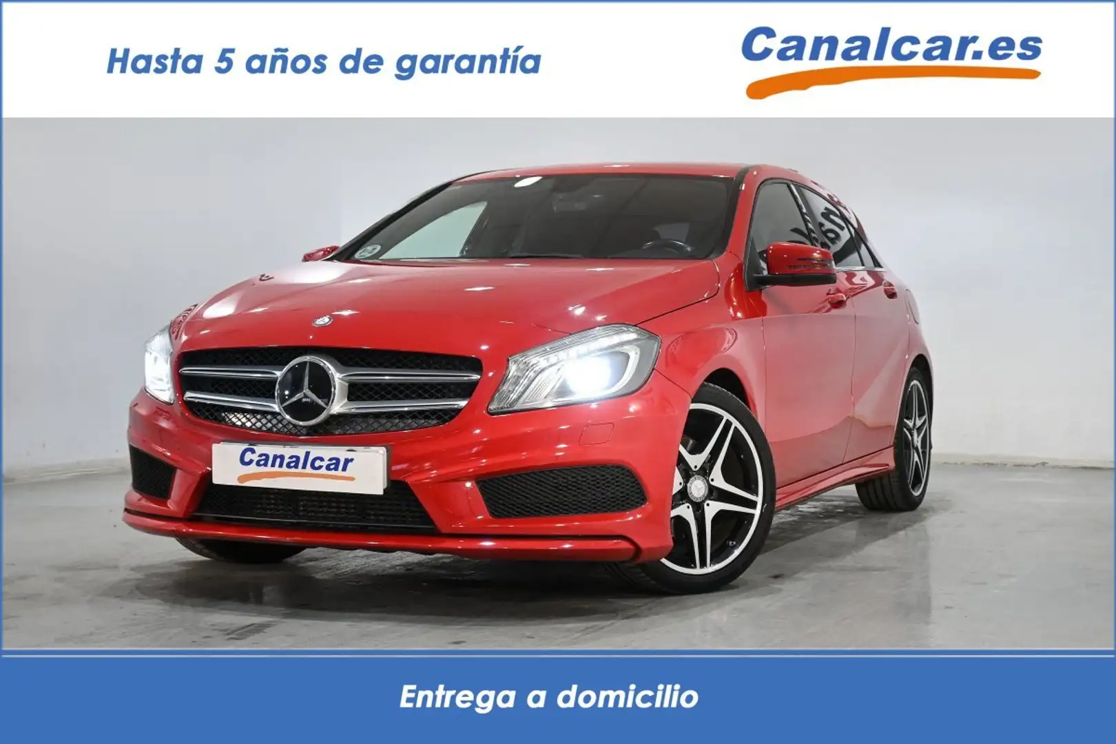 Mercedes-Benz A 180 180CDI BE AMG Line 7G-DCT Rojo - 1