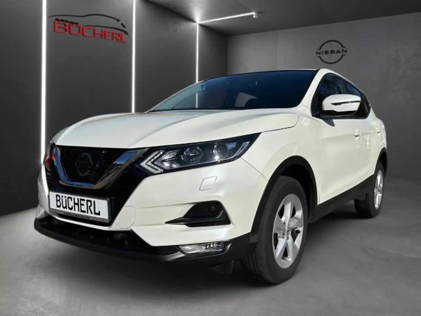 Nissan Qashqai Acenta, Navi,Bluetooth, Einparkhilfe+R-K Blanc - 2
