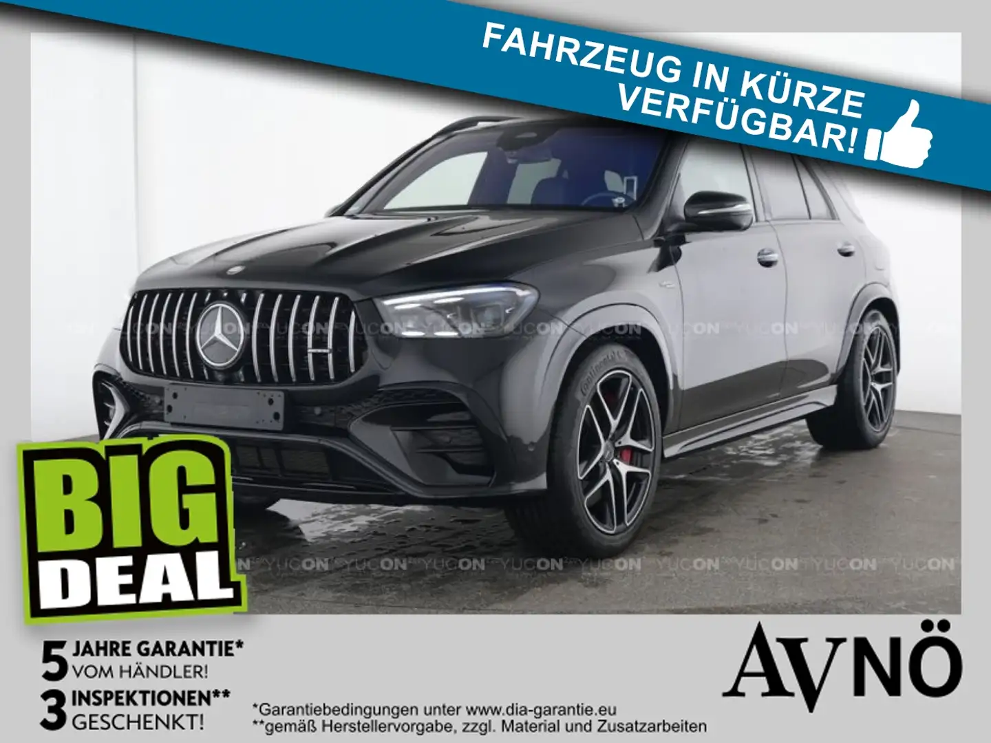 Mercedes-Benz GLE 53 AMG AMG GLE 53 4M+ HYBRID AMG PREMIUM PLUS PANO SD Schwarz - 1