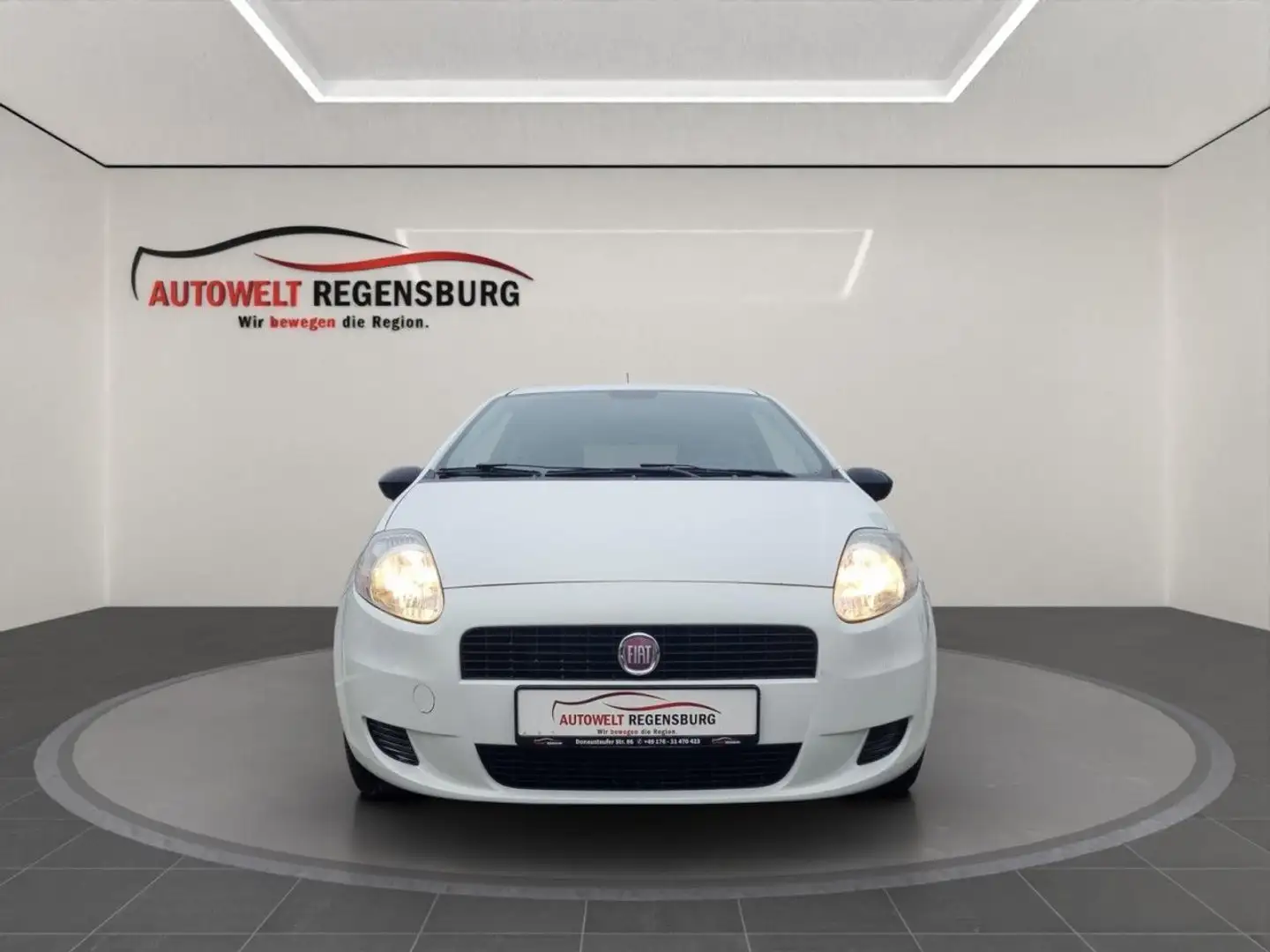 Fiat Grande Punto GRANDE PUNTO 1.2 8V KLIMA TÜV+SERVICE NEU TOP Weiß - 2