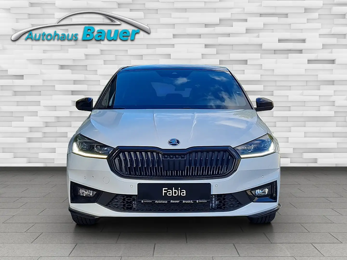 Skoda Fabia Monte Carlo 1,0 TSI Weiß - 2