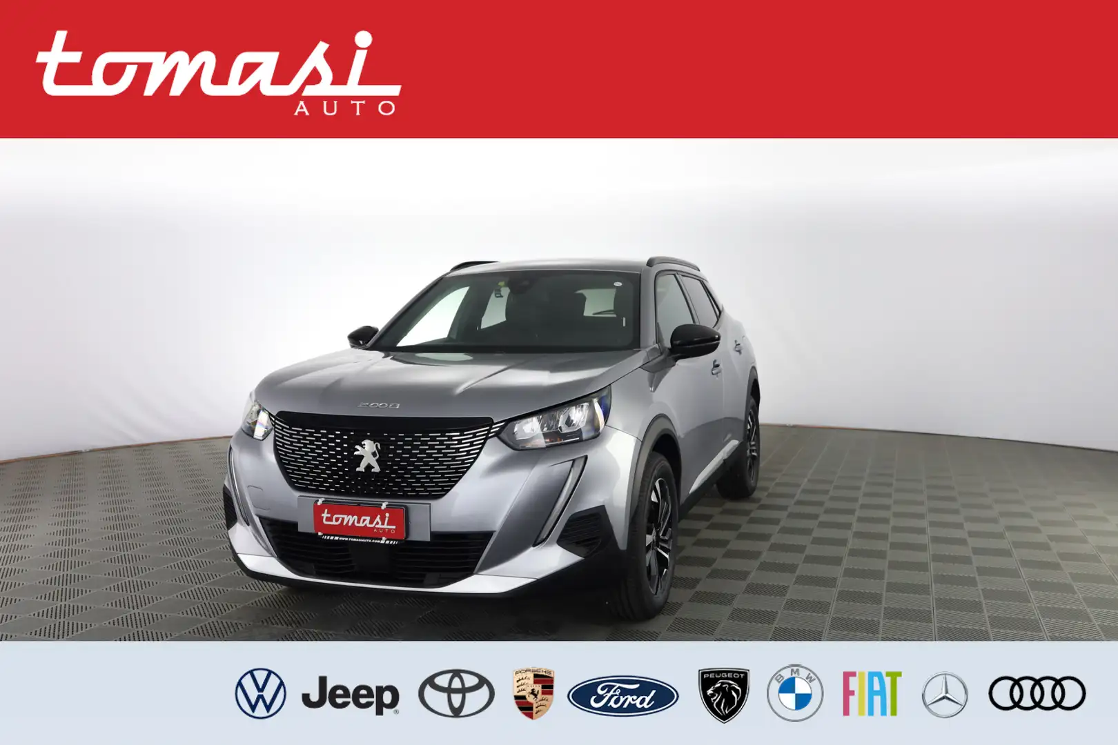 Peugeot 2008 2008 PureTech 100 S&S Allure Pack Grigio - 1