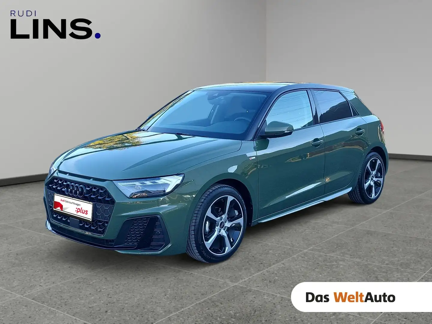 Audi A1 25 TFSI S line Grün - 1