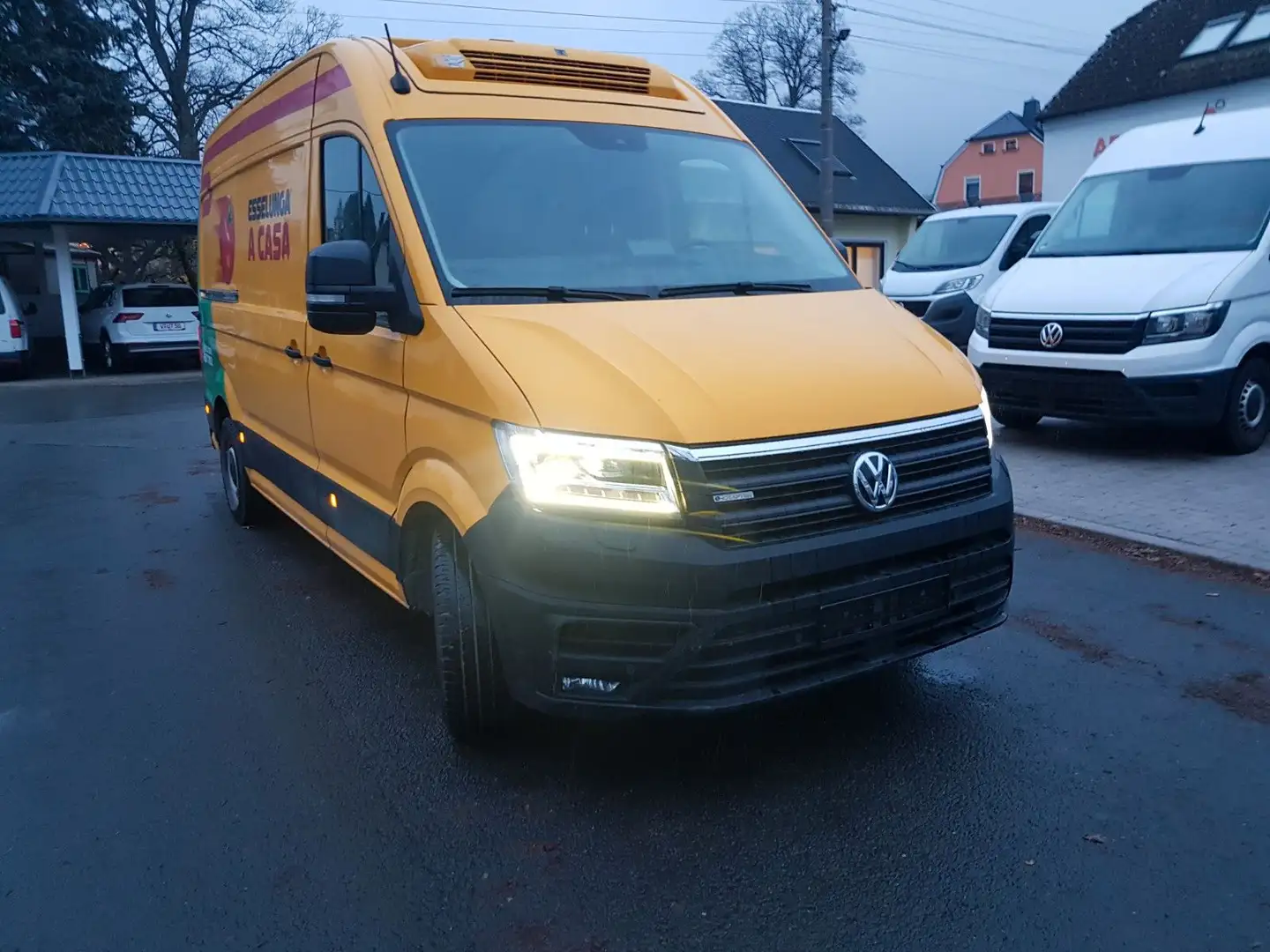 Volkswagen Crafter e-Crafter mittel L3H3 Kühlkoffer Kühlkasten LED Gelb - 2