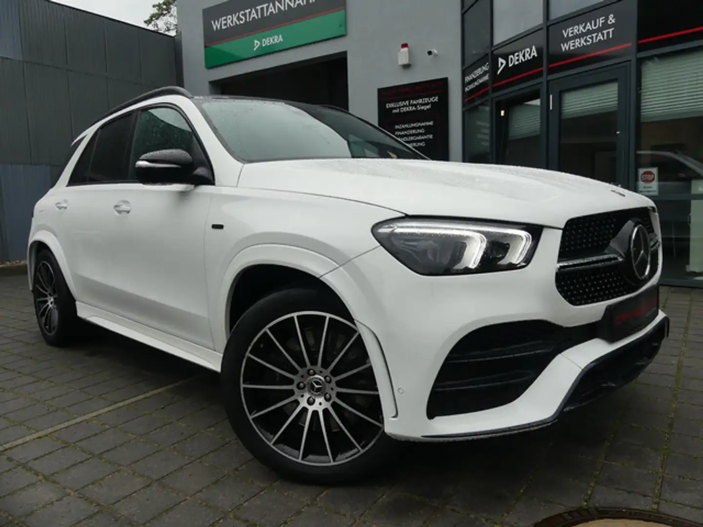 Mercedes-Benz GLE 350 de 4Matic AMG PANO/HEADUP/AHK/BURMESTER Wit - 1