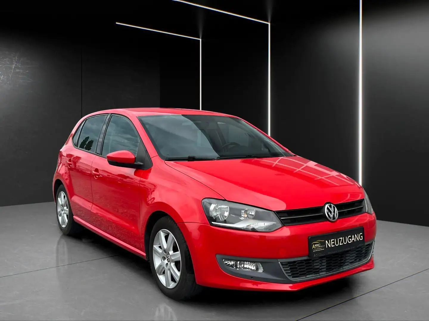 Volkswagen Polo V 1.6 TDI Highline *TÜVNEU*Standhz*AHK* Rot - 1