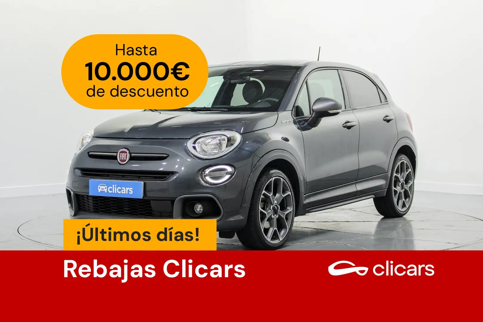 Fiat 500X 1.3 Firefly S&S Sport DCT 4x2 Gris - 1
