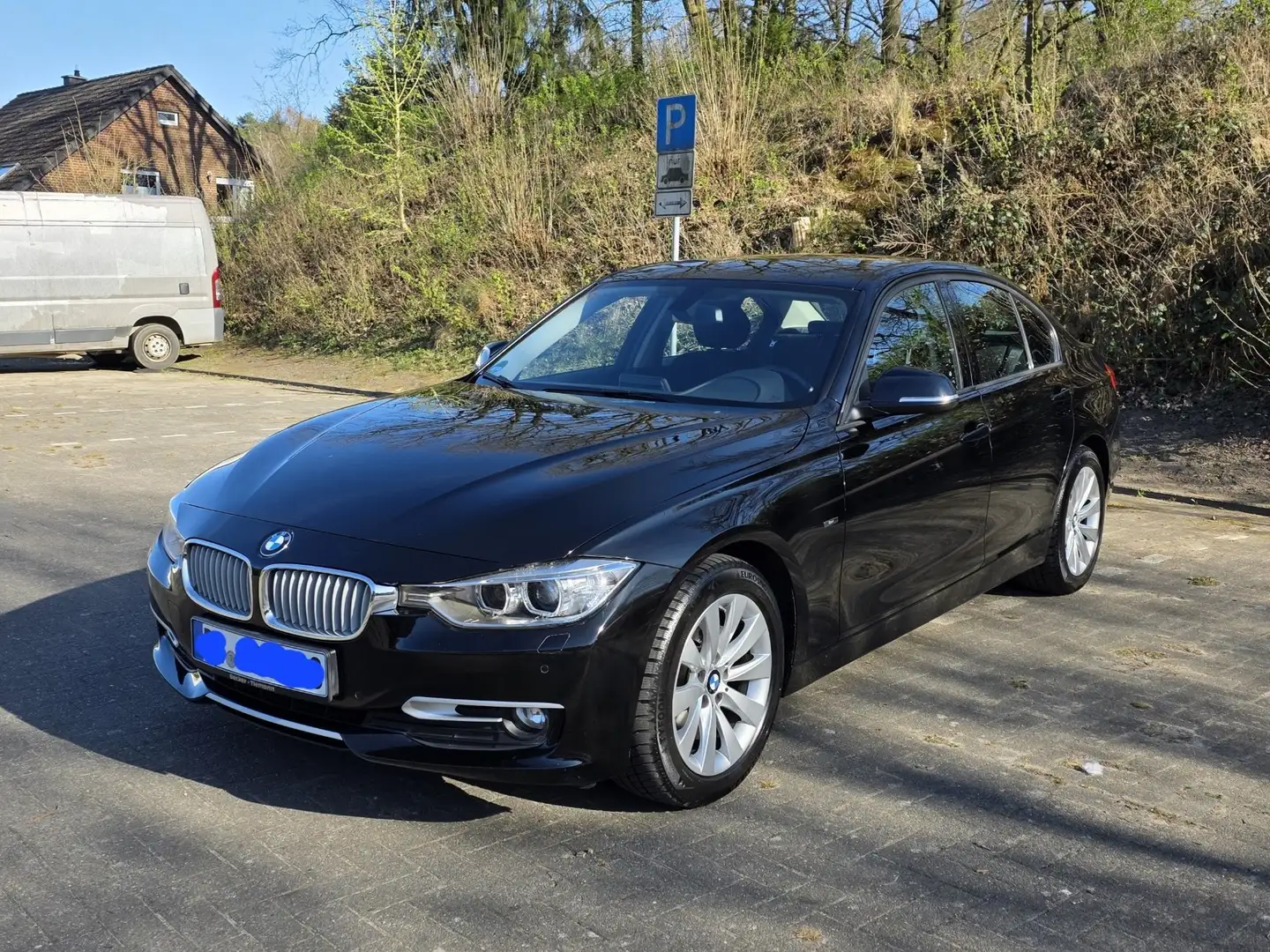 BMW 318 318d Sport Line,  Xenon, Top Ausstattung ! Schwarz - 1