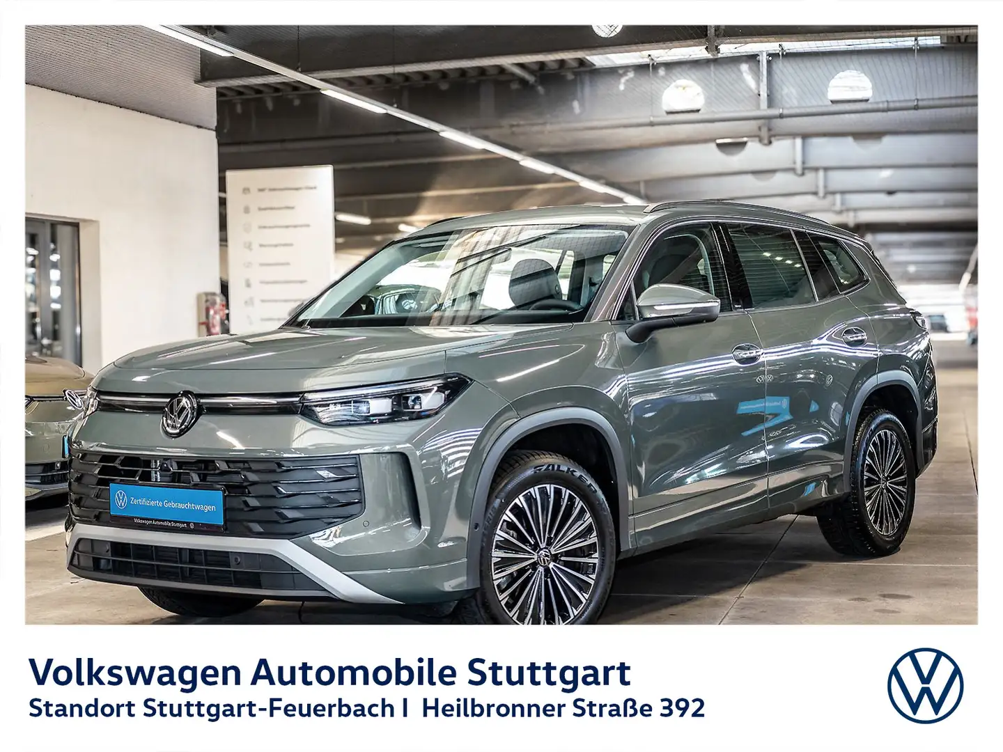 Volkswagen Tayron Life 2.0 TDI DSG 7 -Sitze Navi AHK Kamera Grün - 2