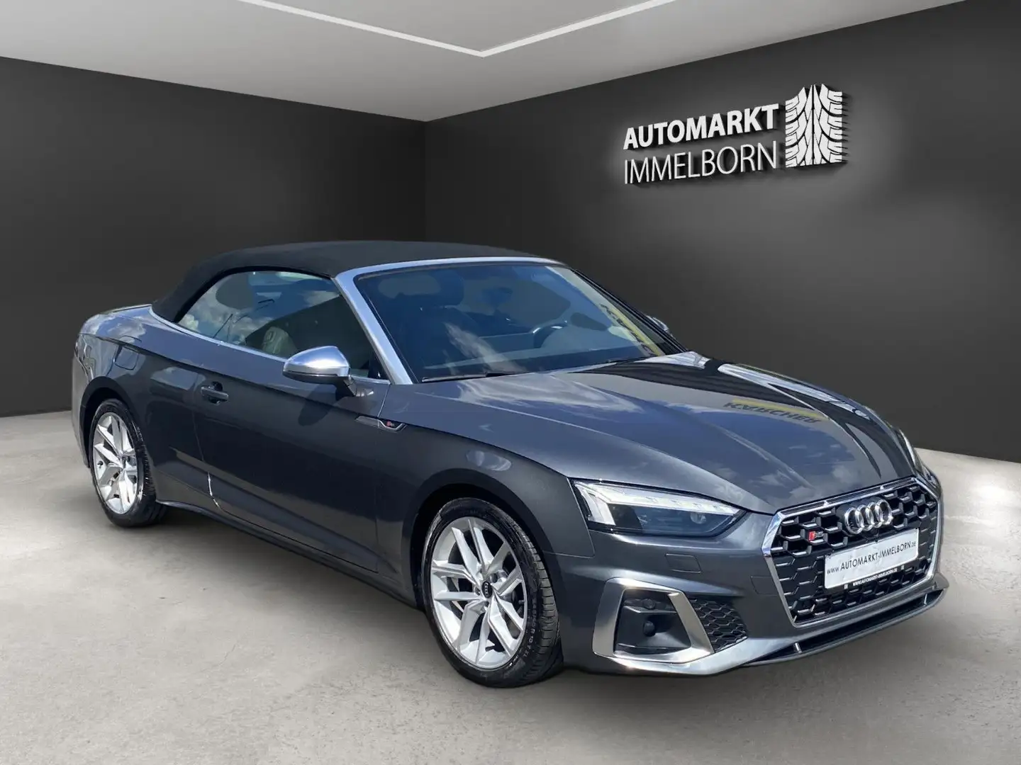 Audi S5 Cabriolet 3.0quattro S Line Matrix*DAB*LED Grey - 1