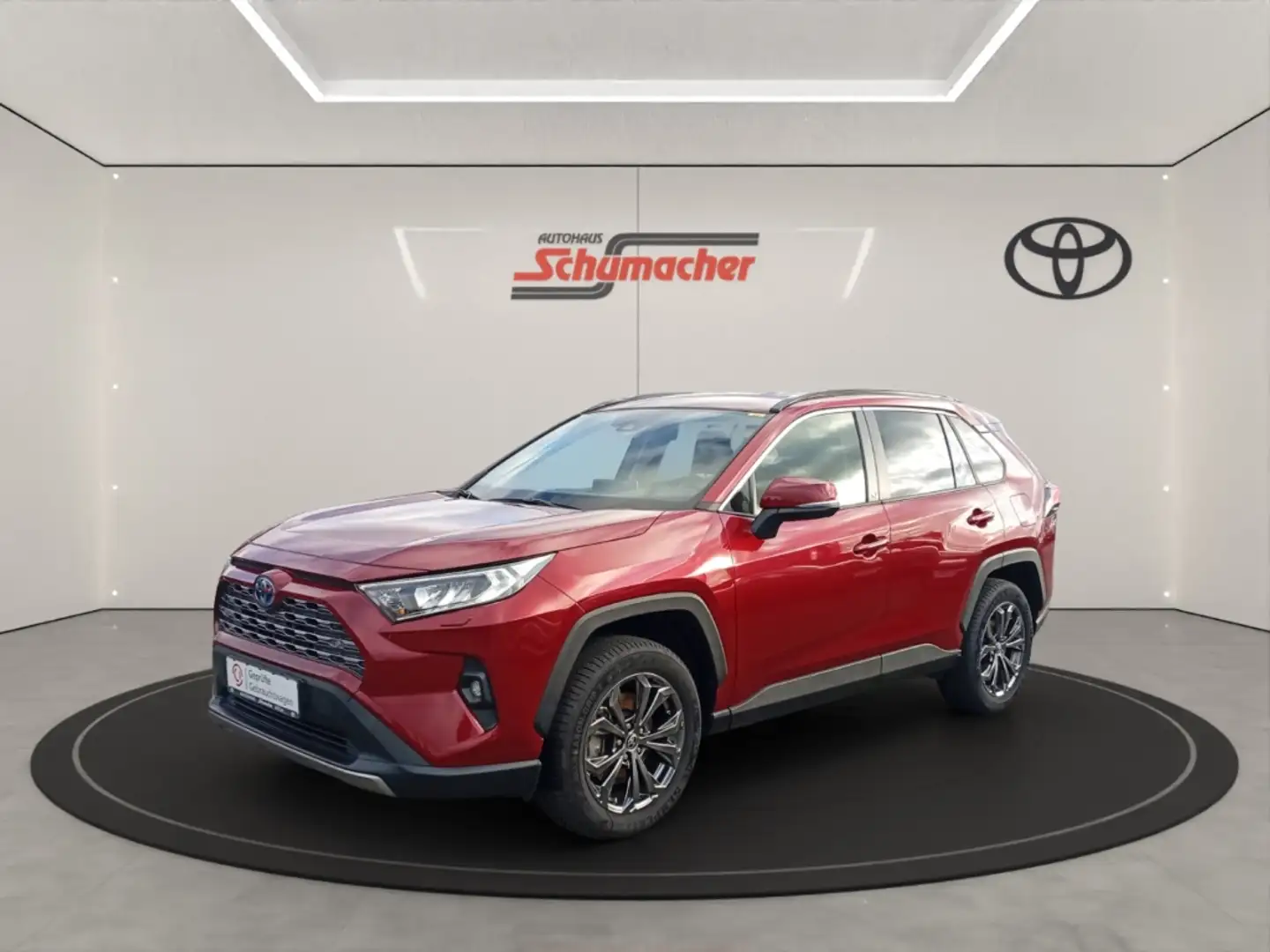 Toyota RAV 4 Hybrid 4x4 Team Deutschland+TEC-P+AHK Rot - 1