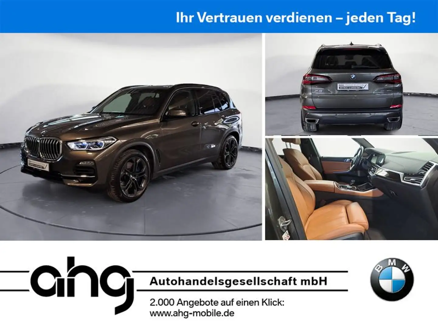 BMW X5 xDrive45e Innovationspaket Driving Assis Prof Grün - 1