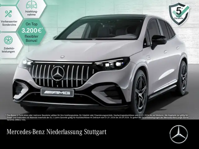 Mercedes-Benz EQE 43 4M NIGHT+PANO+360+AHK+BURMESTER+KEYLESS