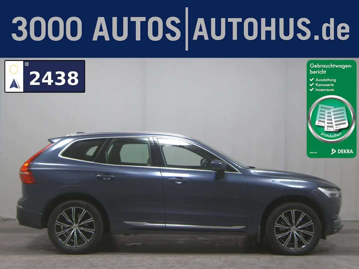 Volvo XC60 T5 Inscription Leder Navi LED AHK ACC Blau - 1