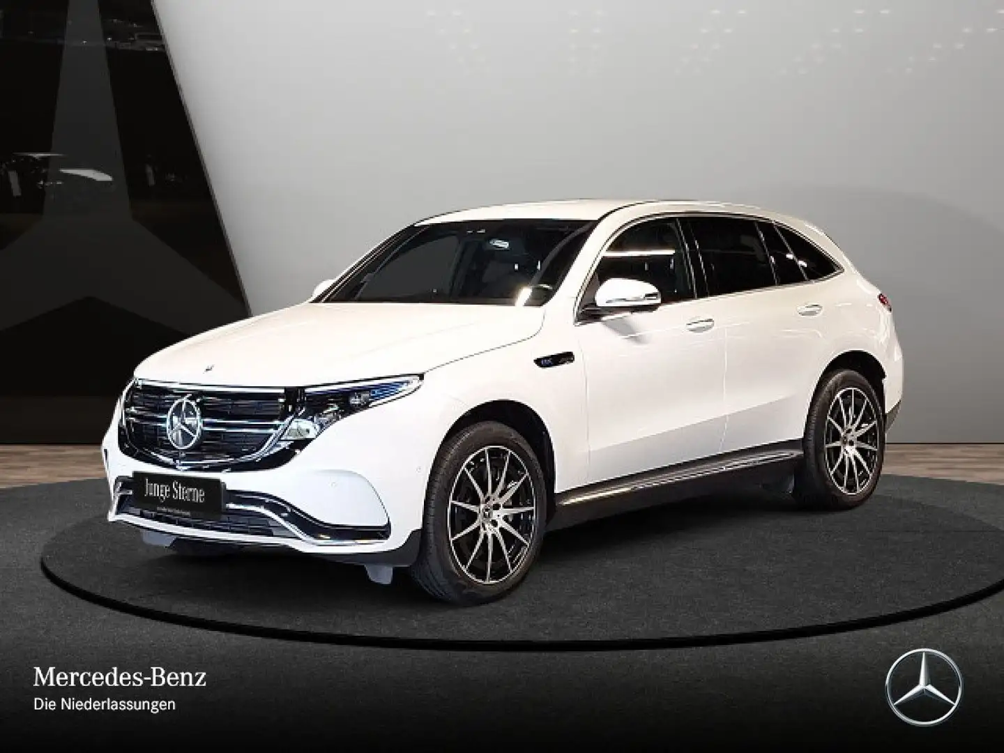 Mercedes-Benz EQC 400 4M AMG+360+MULTIBEAM+KEYLESS Weiß - 2
