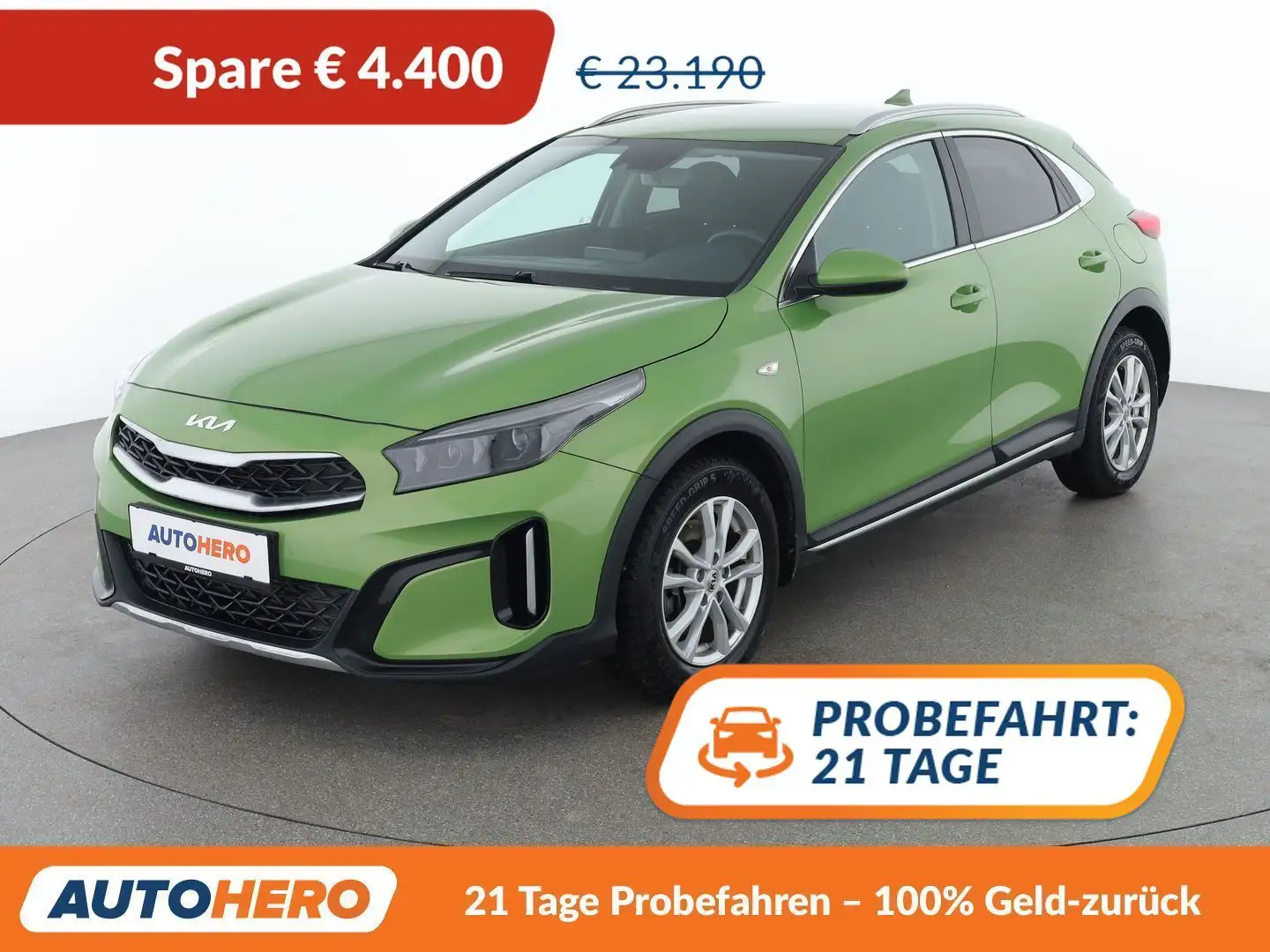 Kia XCeed 1.6 CRDi Mild-Hybrid Silber Grün - 1