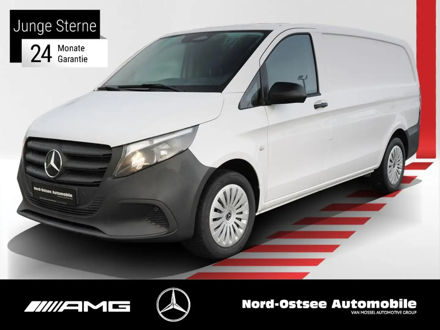 Mercedes-Benz Vito 116 NEUES MODELL AHK KAMERA NAVI MBUX Blanc - 1