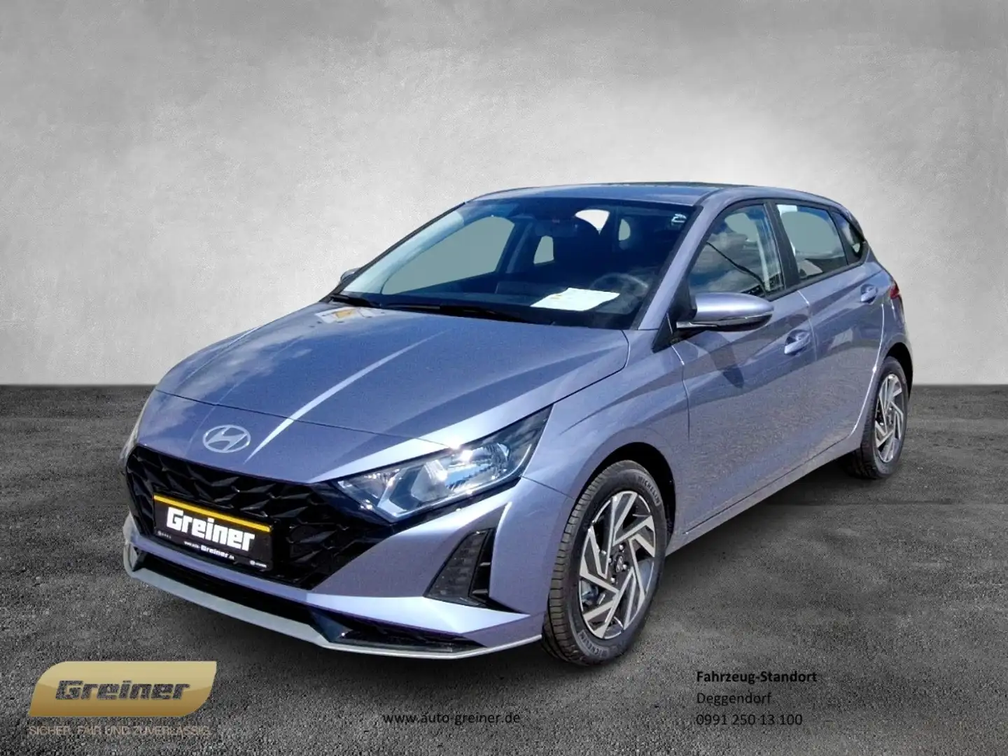 Hyundai i20 1.0 T-GDI Trend KAMERA|NAVI|SHZ|LRHZ Blau - 1