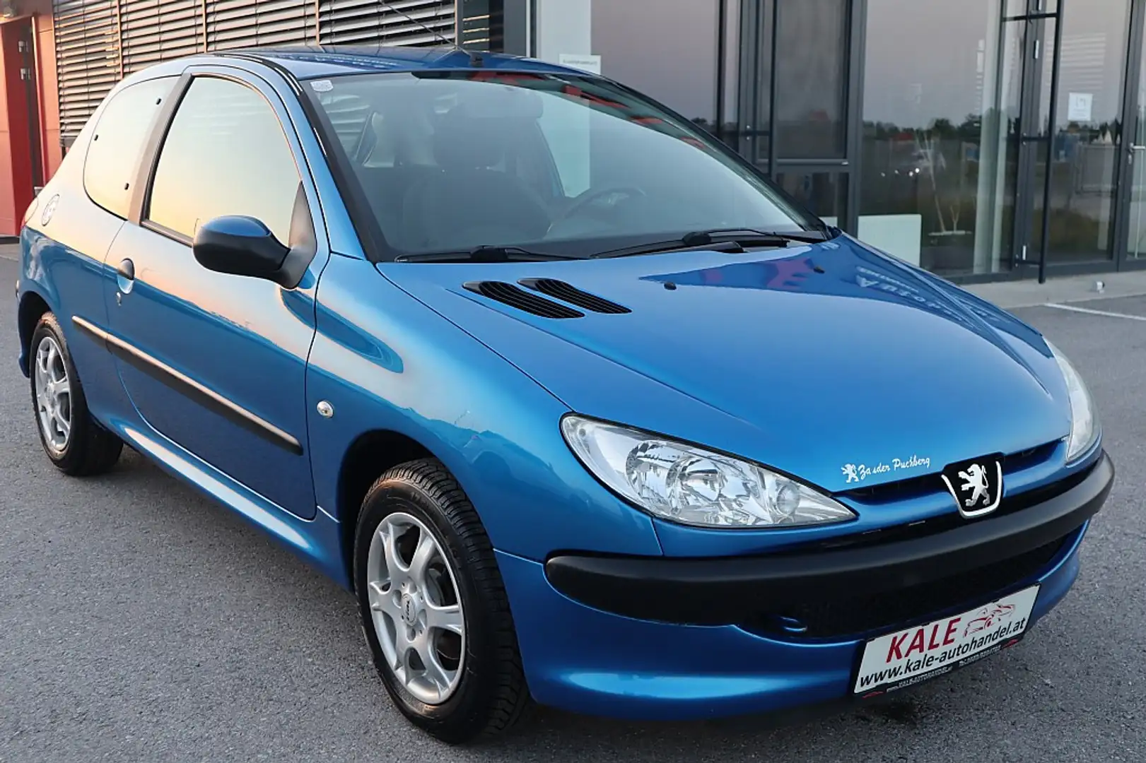 Peugeot 206 Junior 1,4 *Gewerbe&Export* Blau - 2