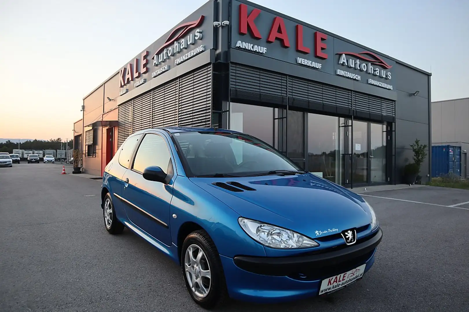 Peugeot 206 Junior 1,4 *Gewerbe&Export* Blau - 1
