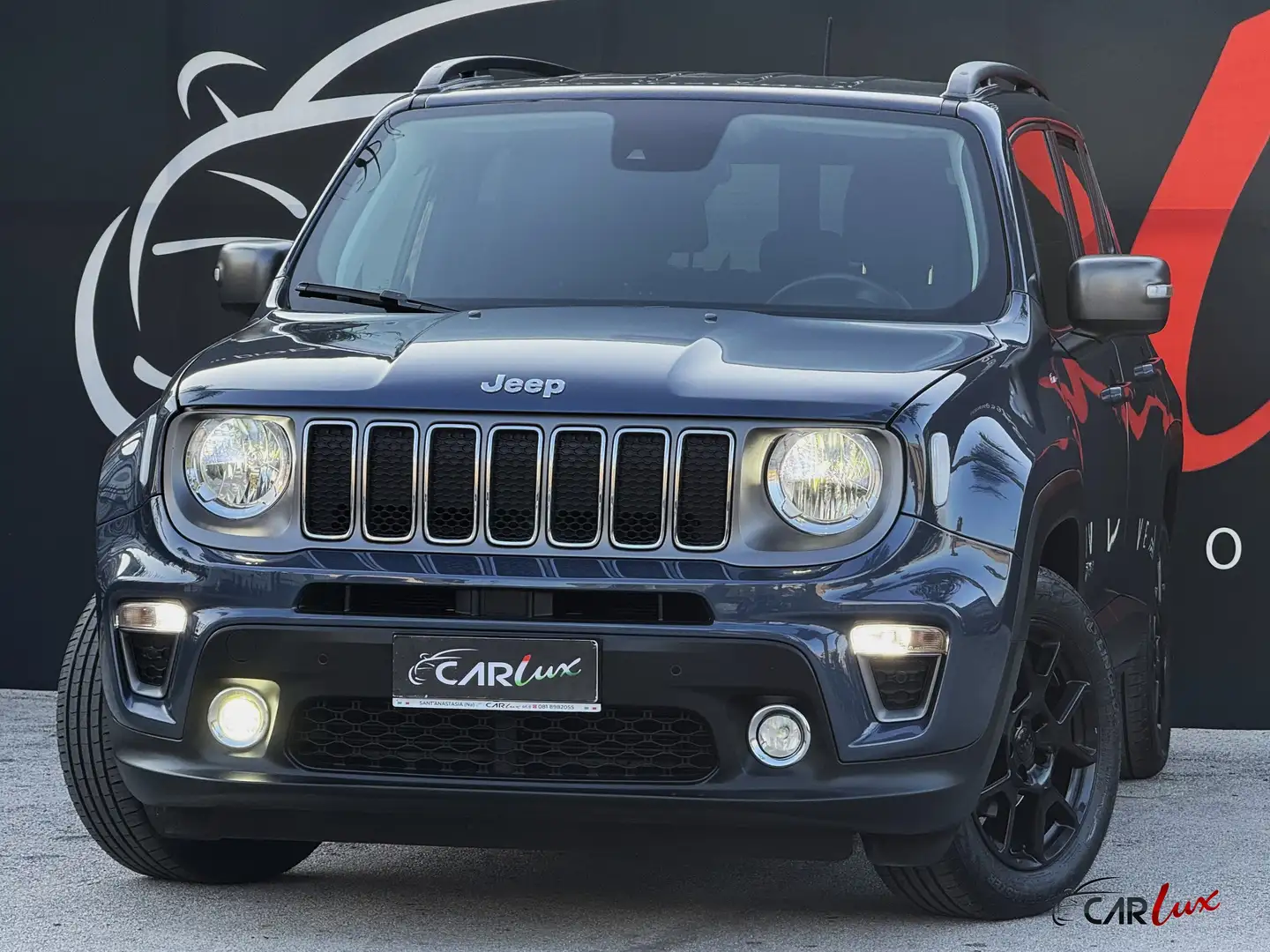 Jeep Renegade 1.0 T3 Limited 2WD 120CV NAV CAR PLAY BLOCK SHAFT Blu/Azzurro - 1