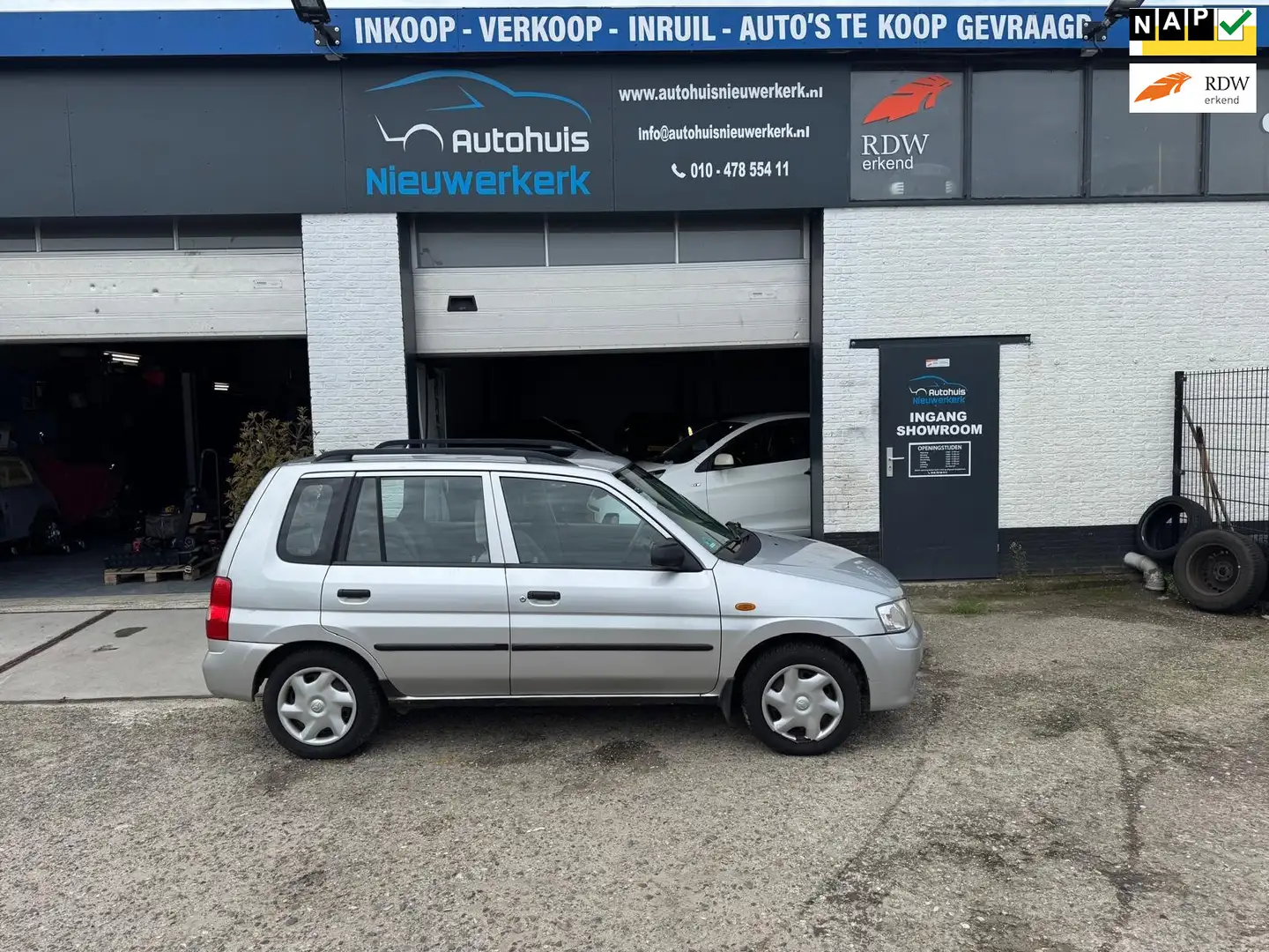 Mazda Demio 1.5 Exclusive-Automaat- met onderhoudshistorie, el Grijs - 1