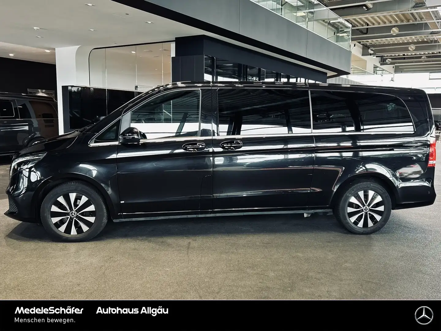 Mercedes-Benz V 300 V 300 d 4MATIC AVANTGARDE XL STHZ LED EL.TÜREN 4m Noir - 2