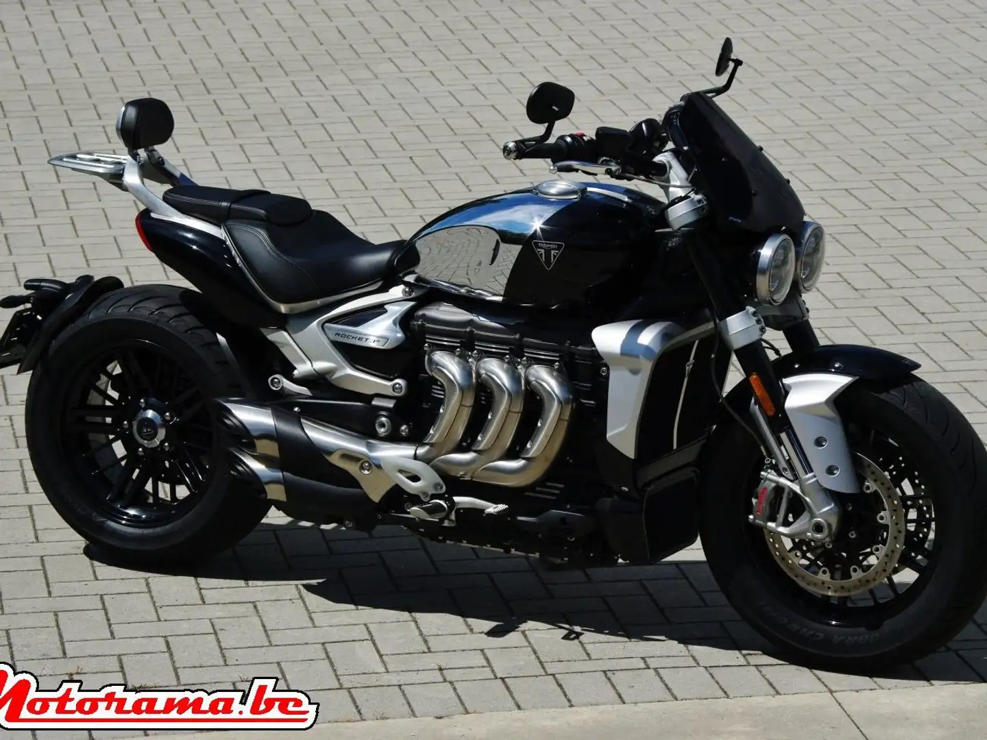 Triumph Rocket 3 R Chrome Noir - 1