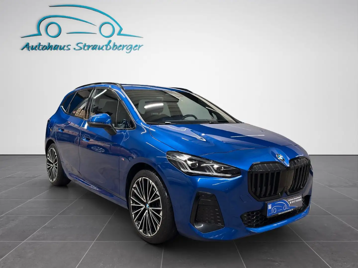 BMW 218 218i AT M Sport ACC AHK 360° SHZ H/K KZU QI HUD Blau - 2