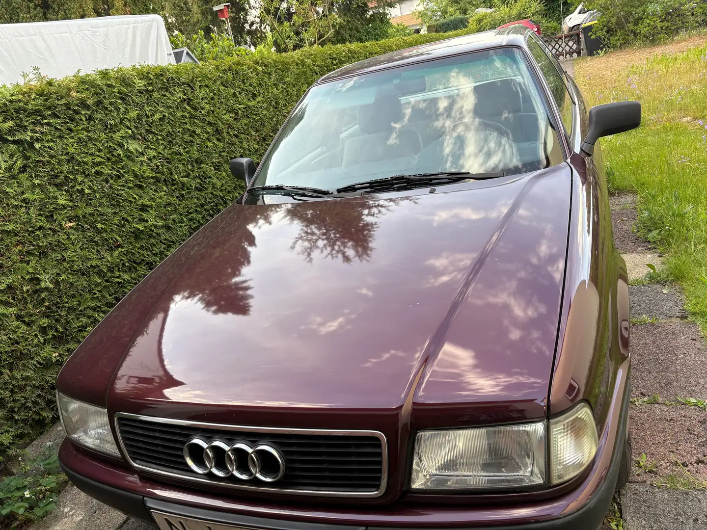 Audi 80 Rood - 1